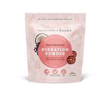 Load image into Gallery viewer, Motherhood Hydration Powder - Blood Orange - 150g and Mixed Berry &amp; Coconut Water - 150g
