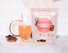 Load image into Gallery viewer, Motherhood Hydration Powder - Blood Orange - 150g and Mixed Berry &amp; Coconut Water - 150g
